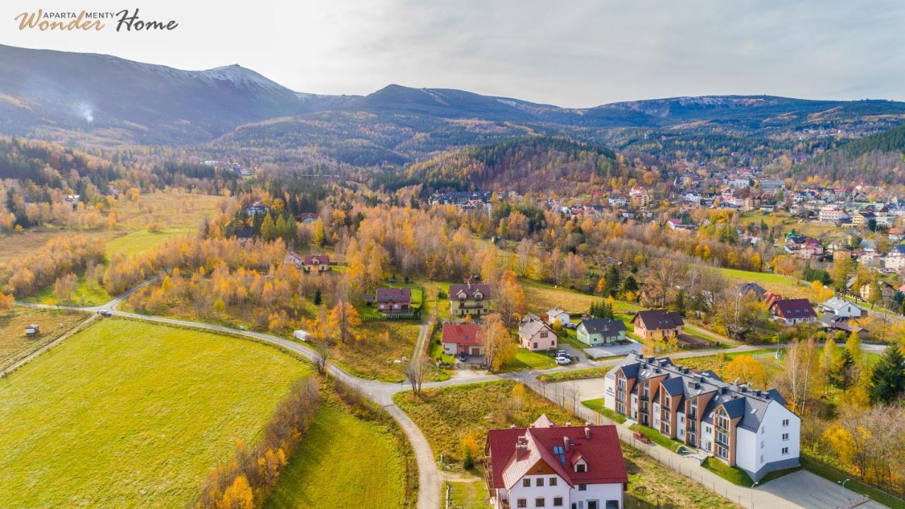 Wonder Home - Apartamenty W Malowniczej Okolicy, Z Balkonami I Widokiem Na Gory Karpacz Buitenkant foto