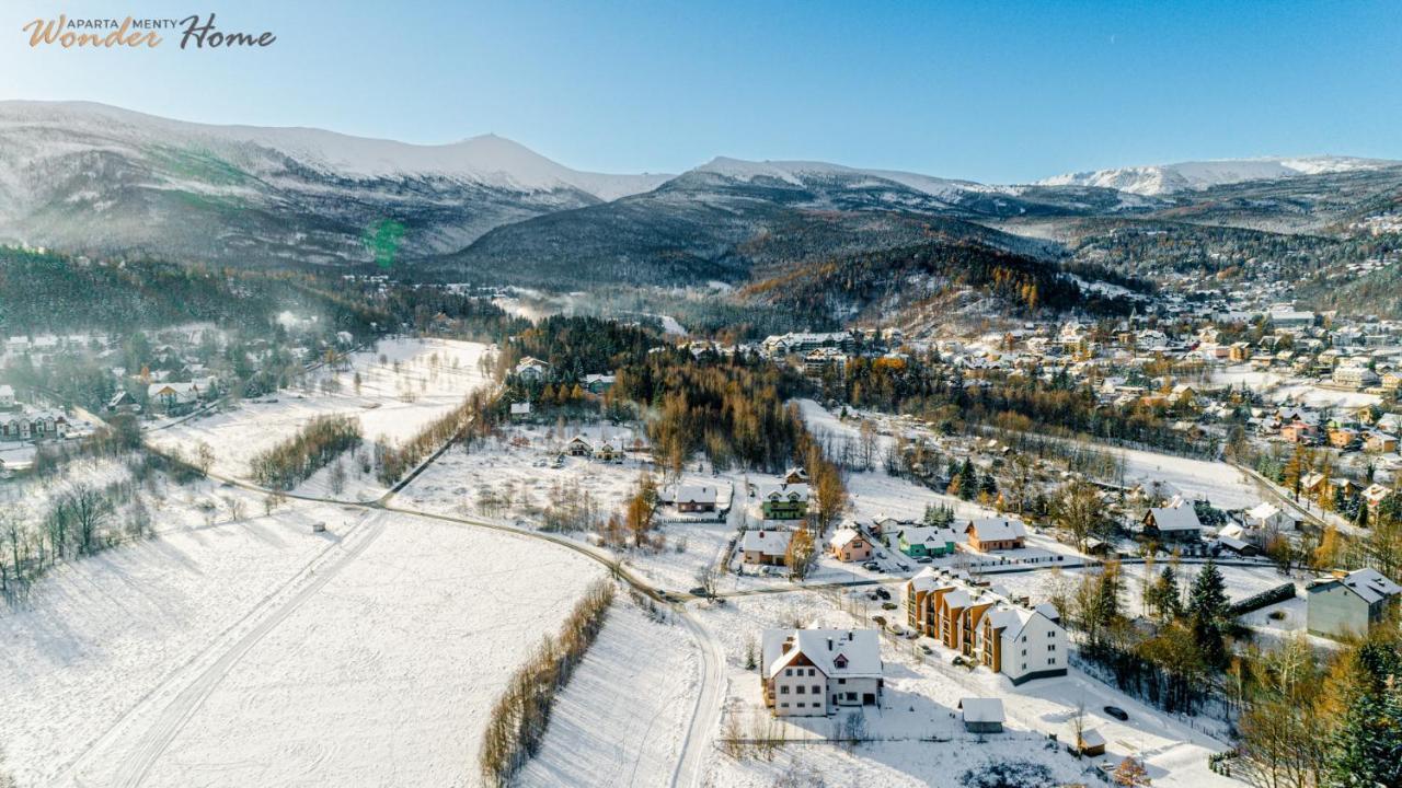 Wonder Home - Apartamenty W Malowniczej Okolicy, Z Balkonami I Widokiem Na Gory Karpacz Buitenkant foto