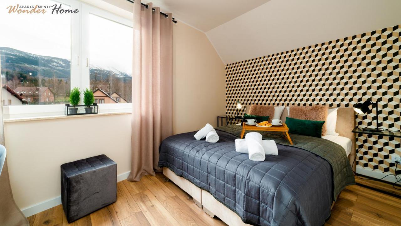 Wonder Home - Apartamenty W Malowniczej Okolicy, Z Balkonami I Widokiem Na Gory Karpacz Buitenkant foto